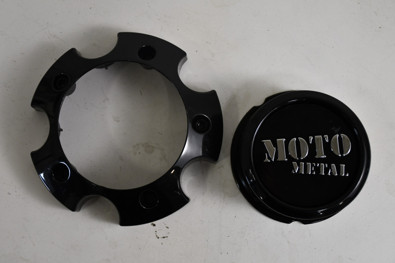 Moto metal Glossy Black Center Cap Hub Cap T127L133-5-H34-S1 5"