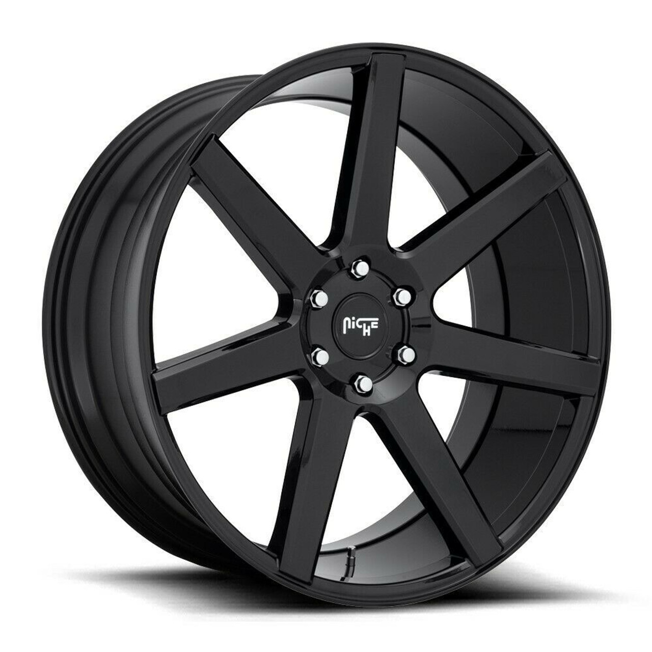 Niche 1PC M230 Future 20x9.5 6x135 Gloss Black Wheel 20" 30mm Rim