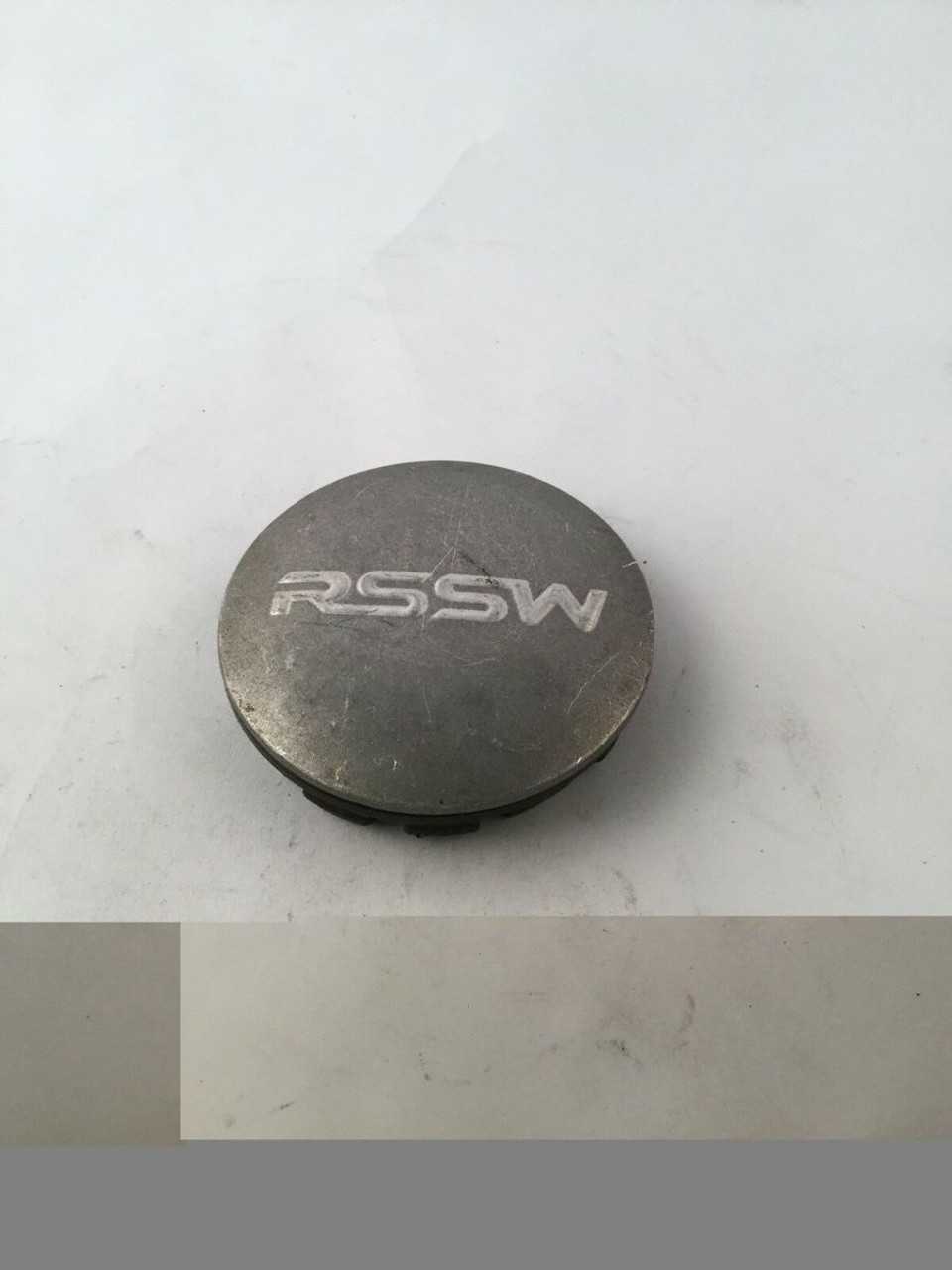 RSSW Wheel Center Hub Cap Grey 2.425" Diameter RSS4