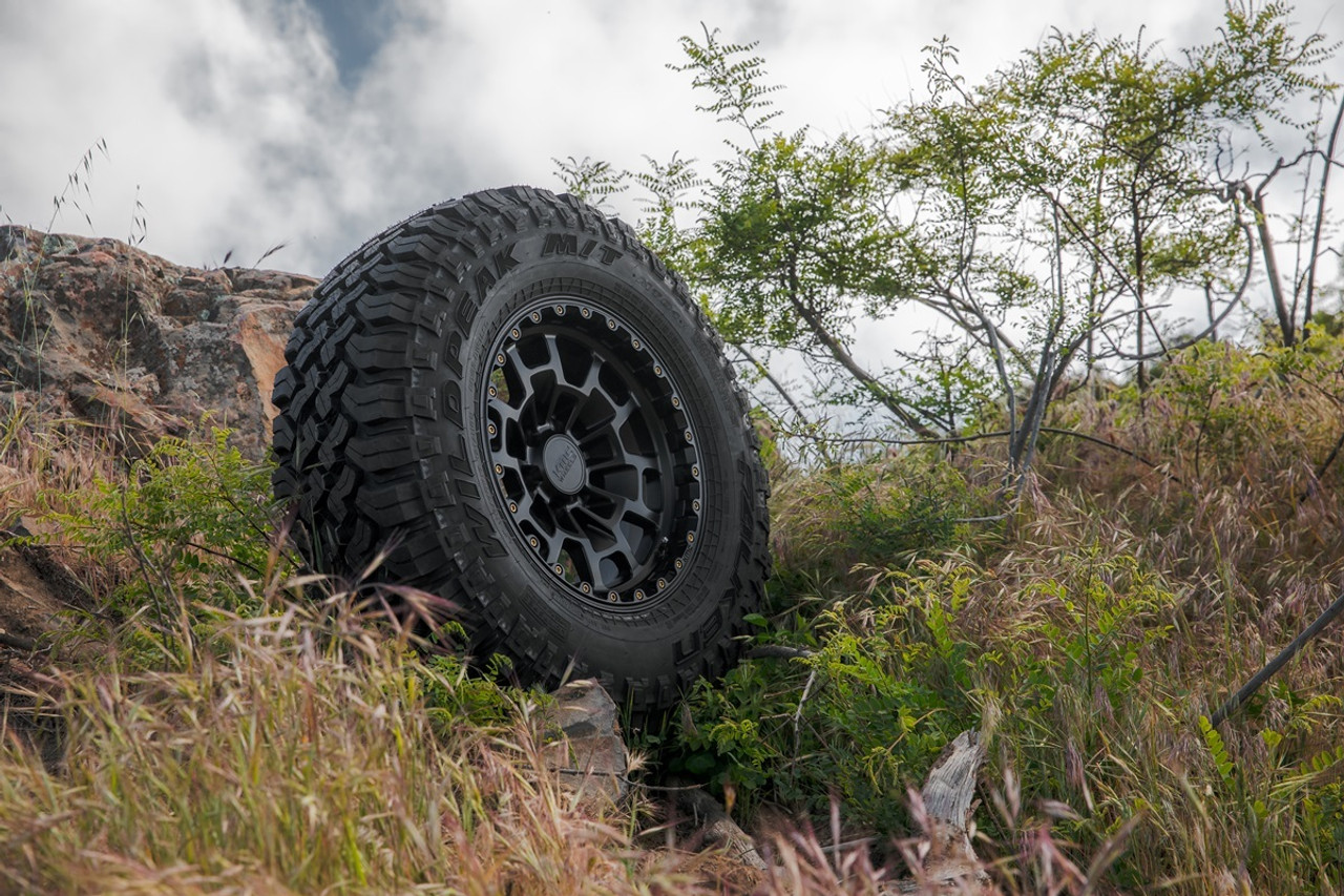 KMC KM718 Summit 17x8.5 6x135 Satin Black Wheel 17" 18mm Rim