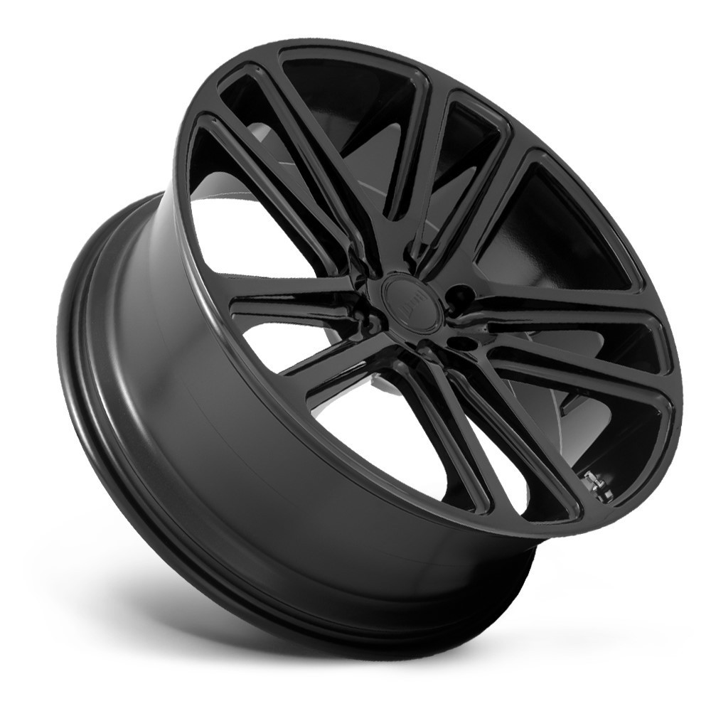 DUB 1PC S256 Flex 24x10 5x5.0 Gloss Black Wheel 24" 10mm For Chevy GMC Truck Rim