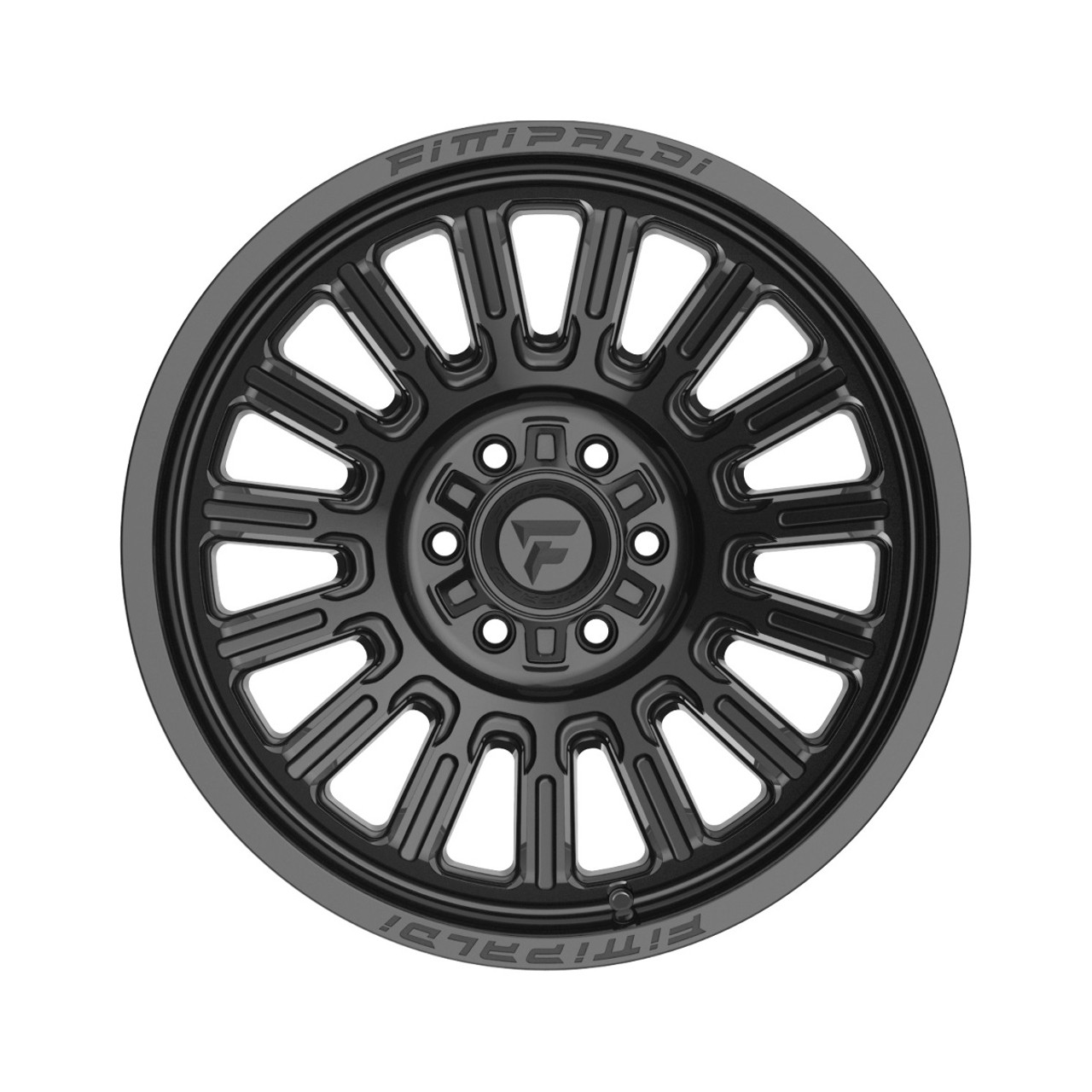20" Fittipaldi Off Road FA24B Gloss Black 20x10 Wheel 8x180 -19mm For Chevy GMC