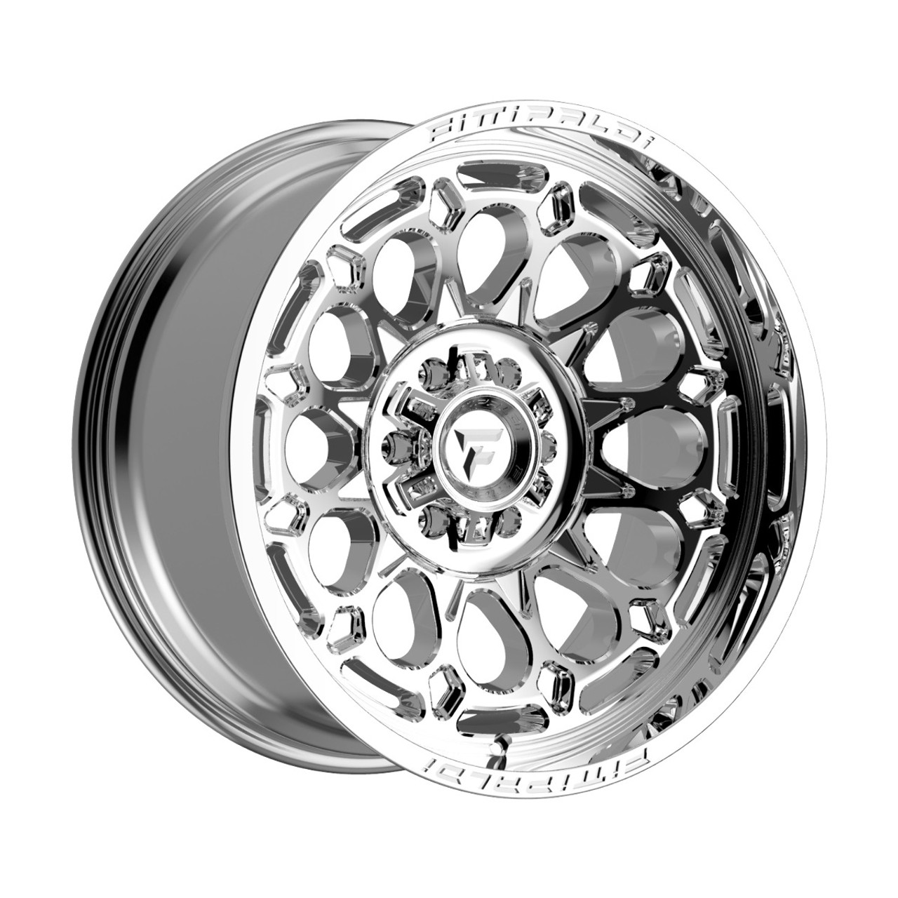20" Fittipaldi Off RoadFA22MC Mirror Coat 20x10 Wheel 8x170 -19mm For Ford Rim