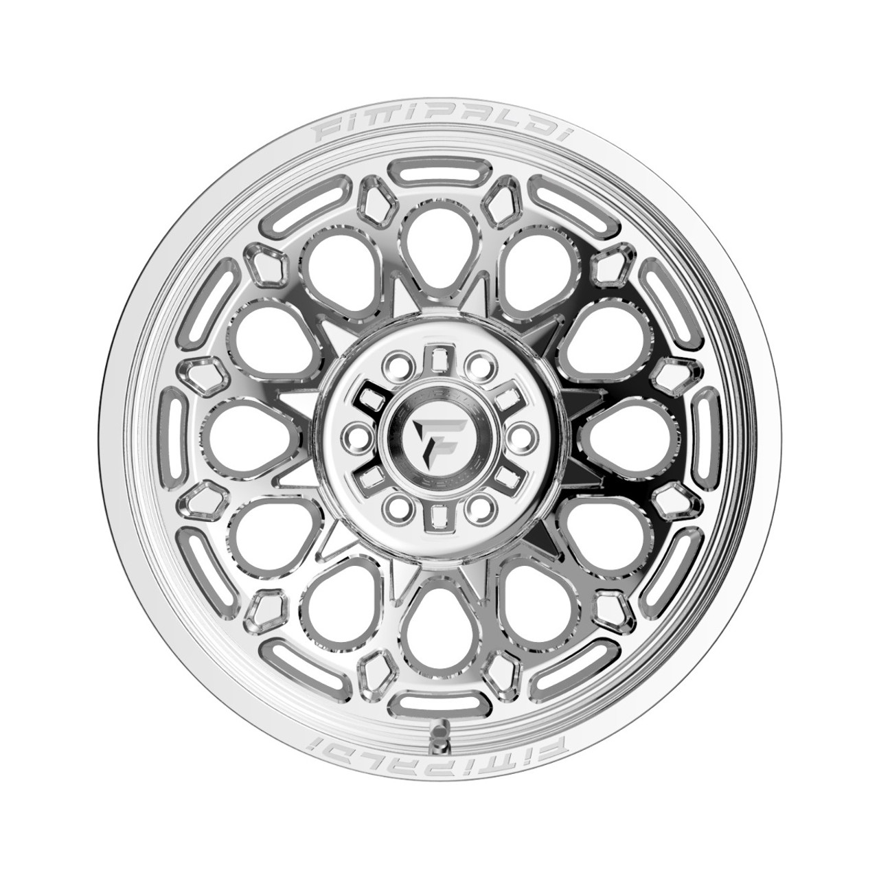 20" Fittipaldi Off RoadFA22MC Mirror Coat 20x10 Wheel 8x170 -19mm For Ford Rim