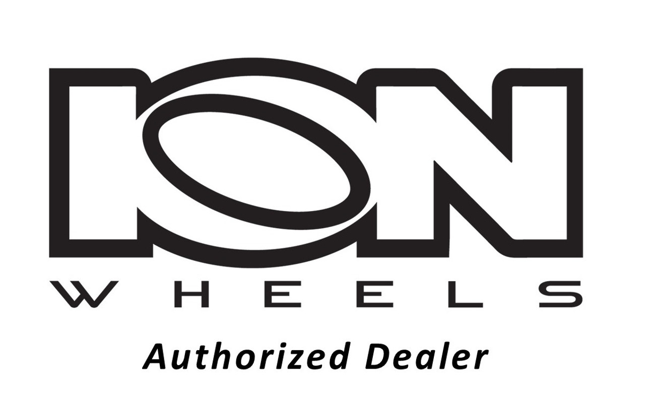 17" Ion 167 17x6.5 Matte Black Dually 8x200 Front Wheel 125.3mm Rim