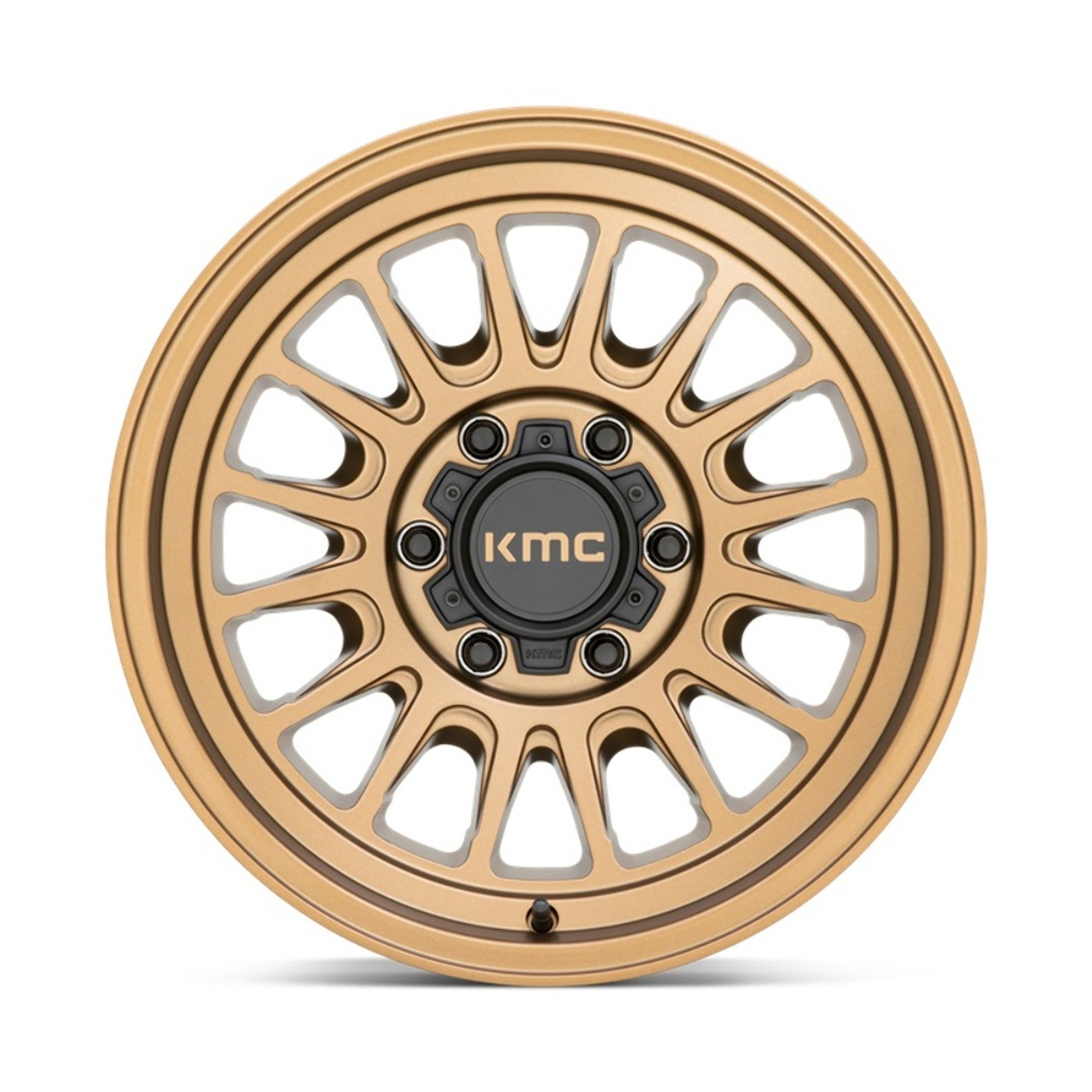 KMC KM724 Impact Ol 17x8.5 6x135 Matte Bronze Wheel 17" 0mm Rim