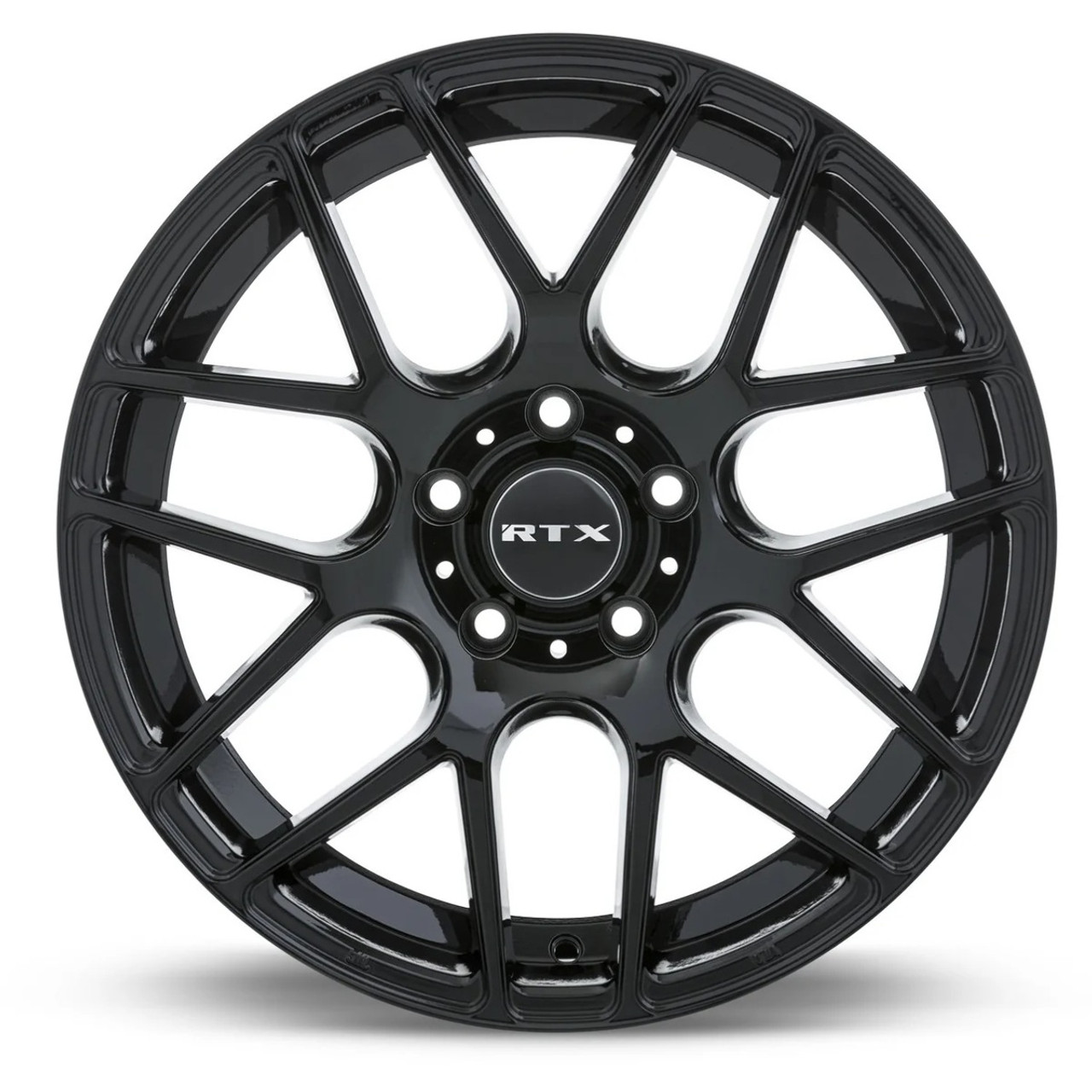 17" RTX Envy Gloss Black Wheel 17x7.5 5x105 38mm Rim