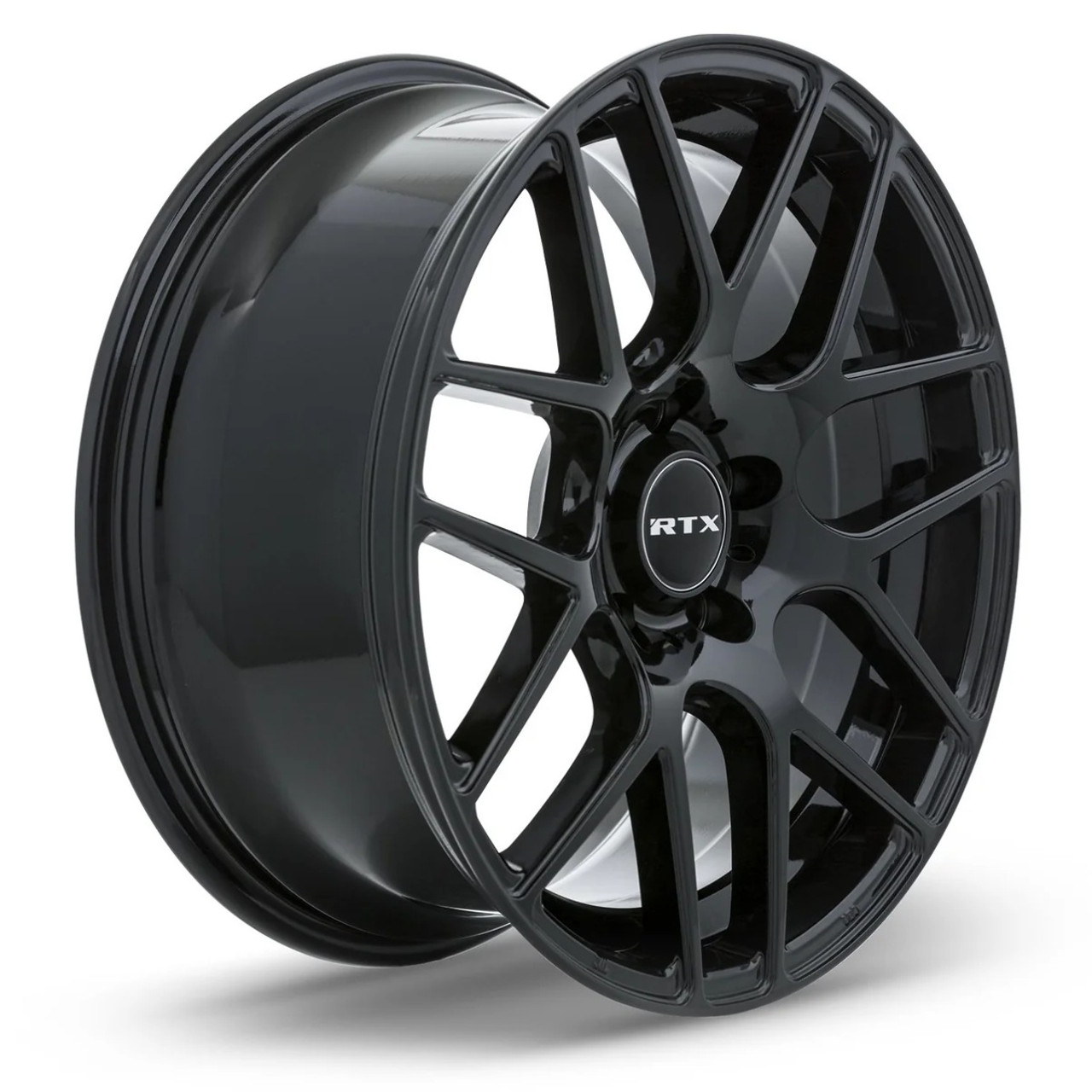 17" RTX Envy Gloss Black Wheel 17x7.5 5x105 38mm Rim