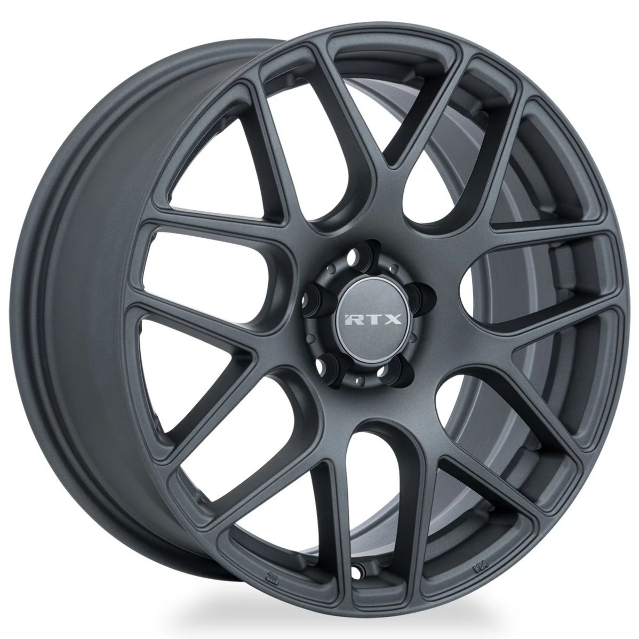 17" RTX Envy Matte Gunmetal Wheel 17x7.5 5x112 38mm Rim