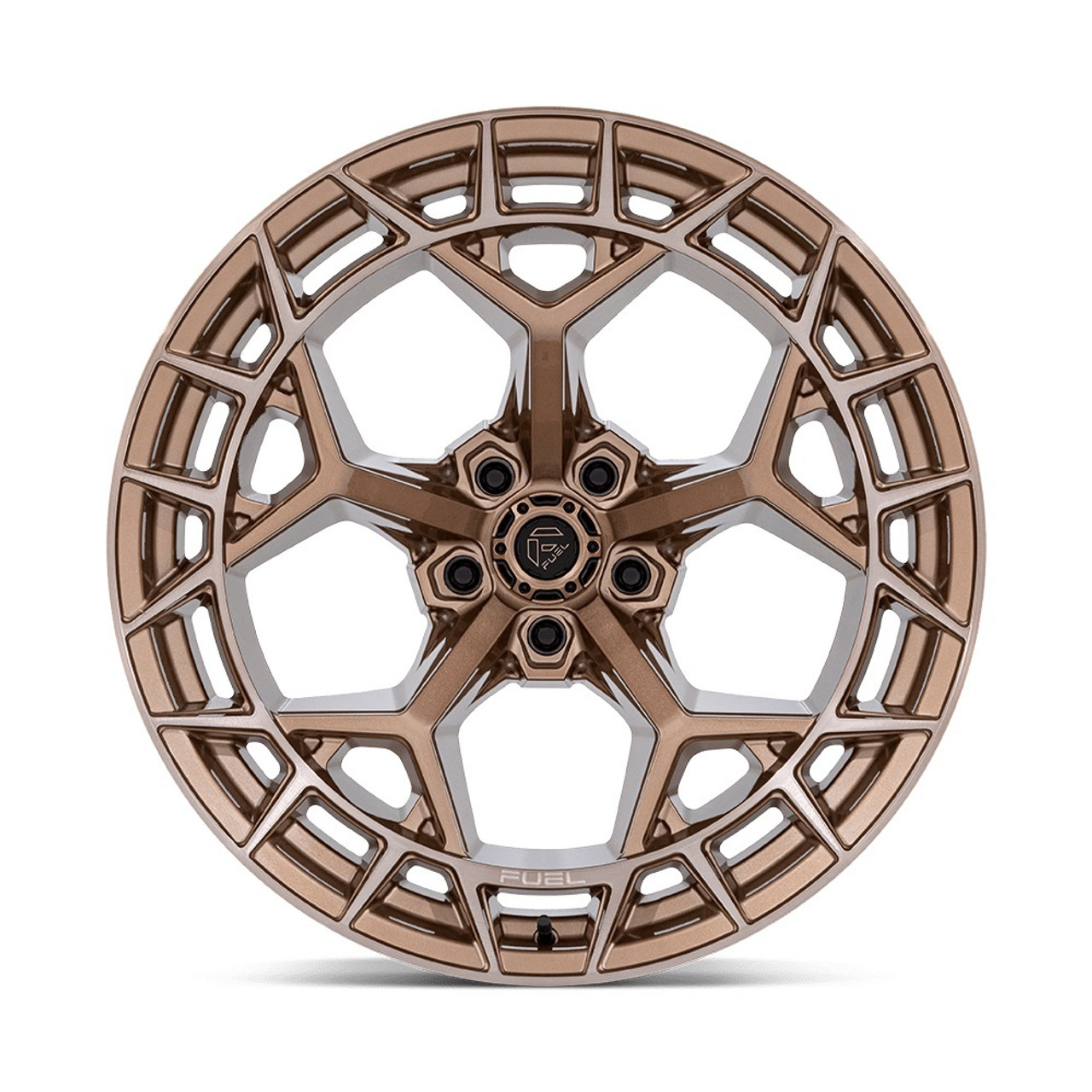 22" Fuel 1PC FC873 Charger Platinum Bronze 22x9.5 Wheel 6x5.5 18mm Truck Rim