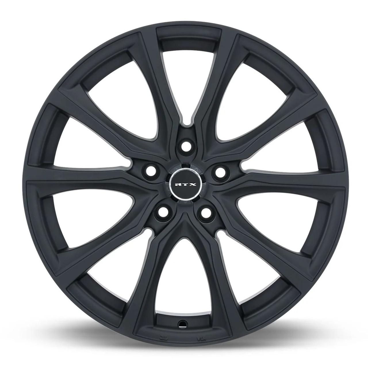 17" RTX Contour Matte Black Wheel 17x7.5 5x120 35mm Rim