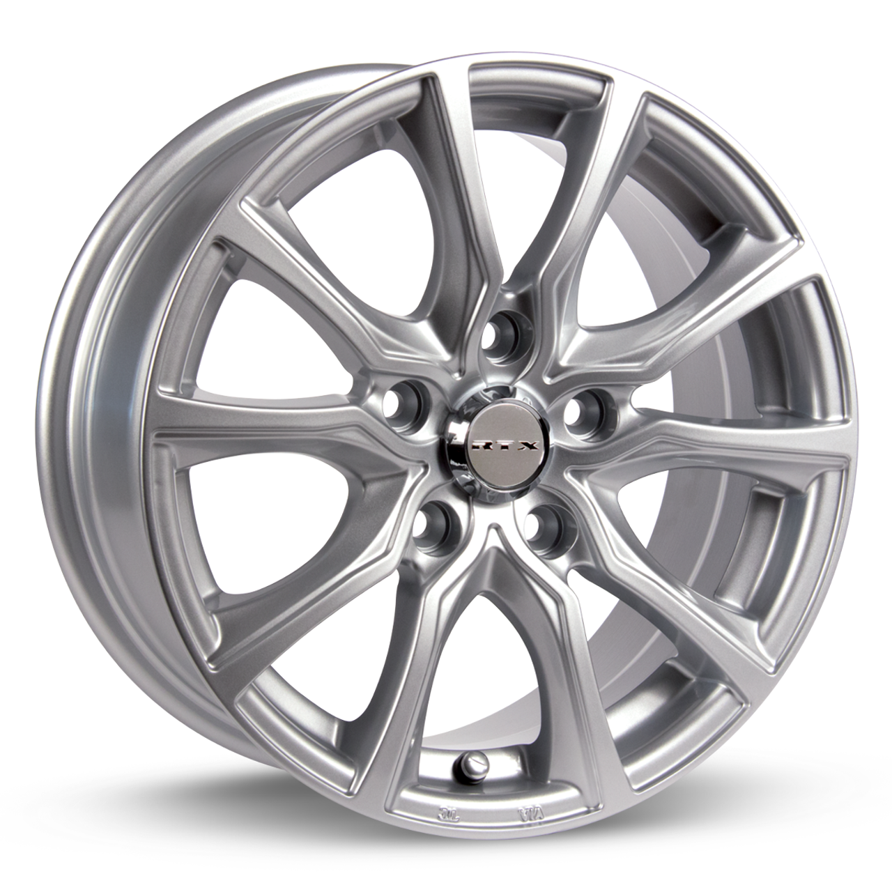16" RTX Contour Silver Wheel 16x7 5x4.5 40mm Rim