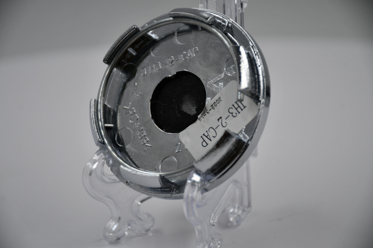 Sport Edition F14 Gloss Black w/Chrome Sides & Logo Center Cap JT08957 JH3-2-CAP 2.375"