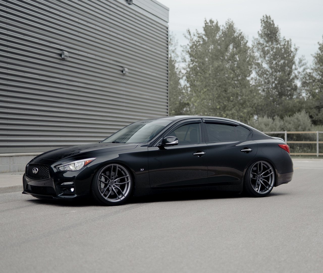 Niche 1PC M204 Vosso 18x8 5x4.5 Matte Anthracite Wheel 18" 30mm Rim