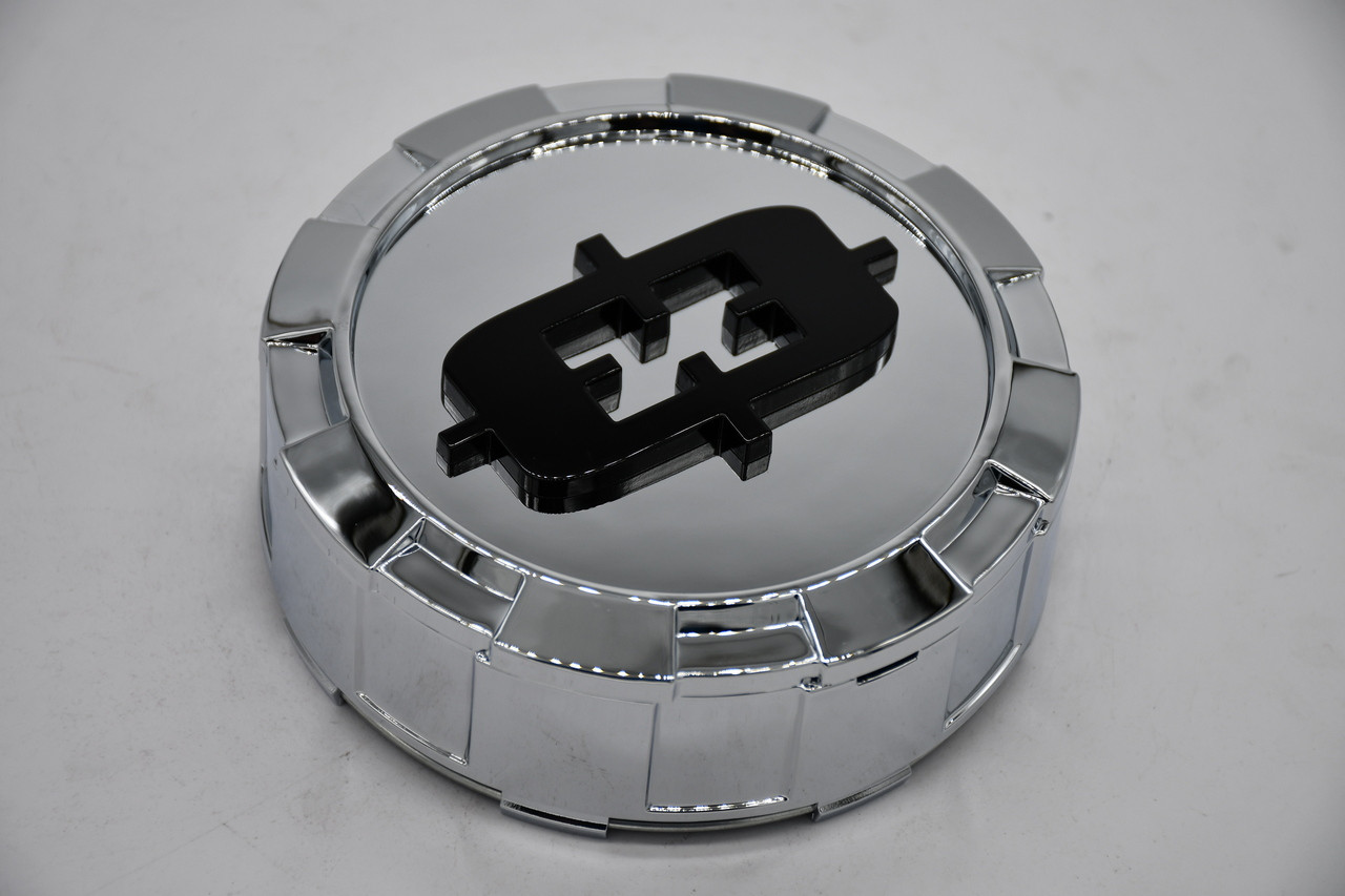 Vision 402 Riot C402-8165V Chrome Wheel Center Cap 5" Hub Cap Fits 8x6.5