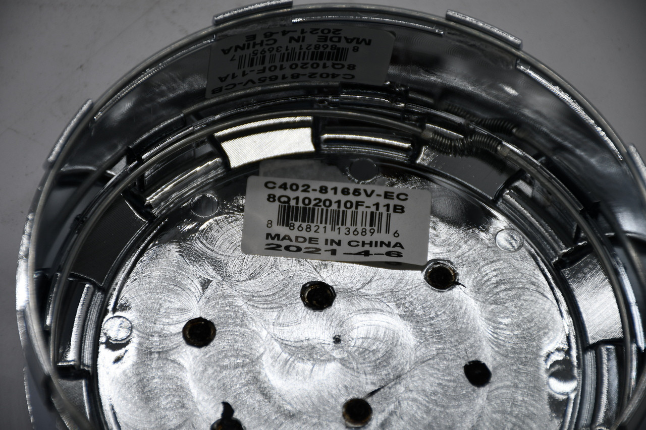 Vision 402 Riot C402-8165V Chrome Wheel Center Cap 5" Hub Cap Fits 8x6.5