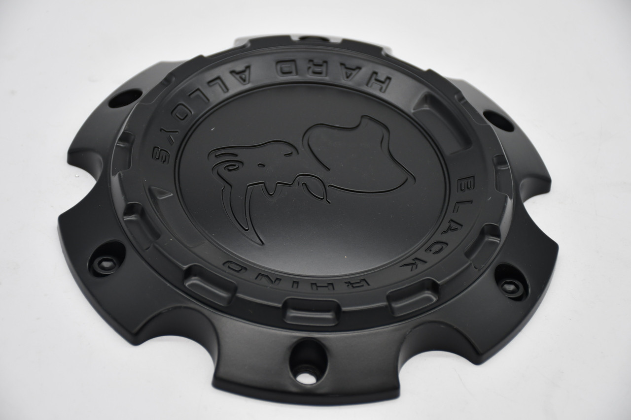 Black Rhino Matte Black Wheel Center Cap Hub Cap CCBR86180MB 7.1"