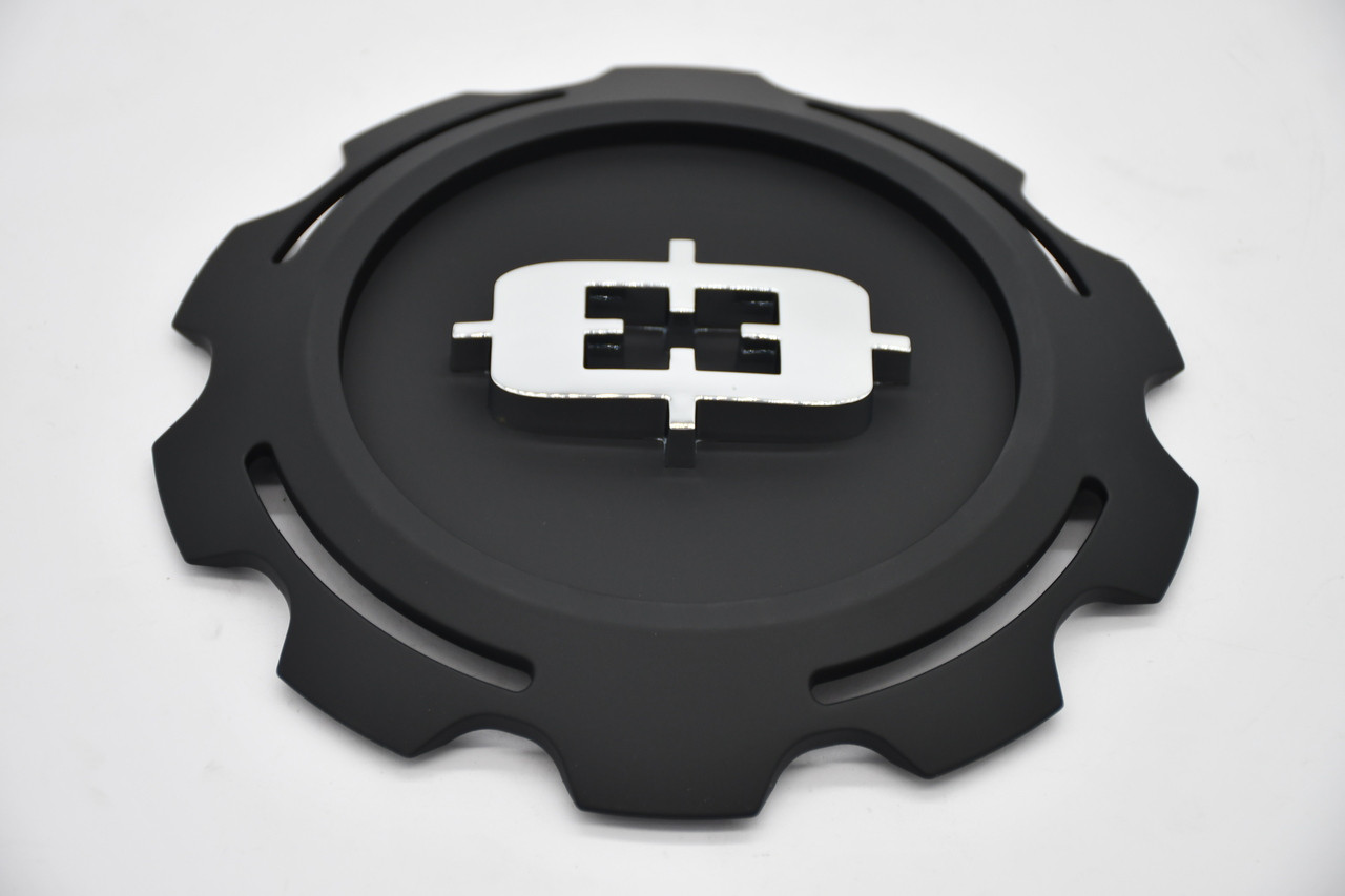 Vision Wheels 390 Empire satin black center cap, SKU C390SB-SPR-V, for compatible Vision Empire wheels