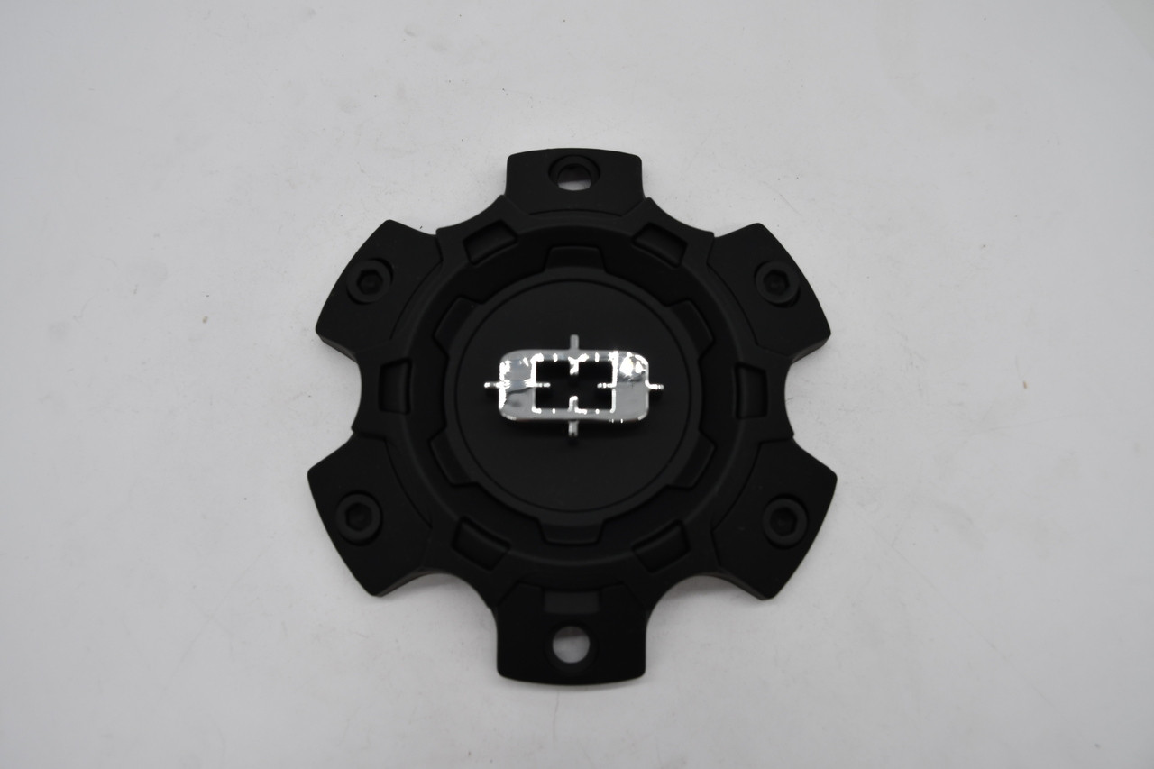 Vision 349 Savage 404 C404SB-6V Brawl Satin Black Wheel Center Cap Fits 6x135 6x5.5