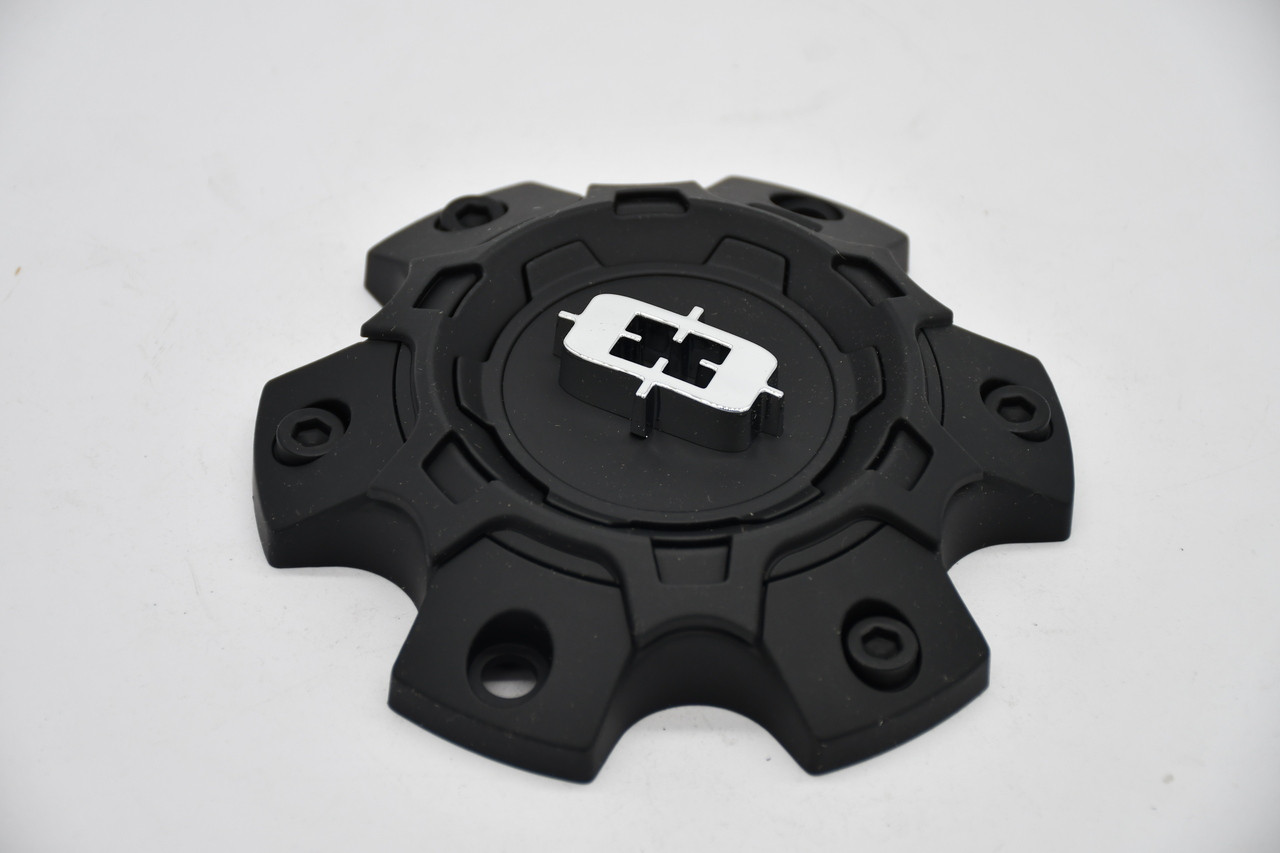Vision 349 Savage 404 C404SB-6V Brawl Satin Black Wheel Center Cap Fits 6x135 6x5.5