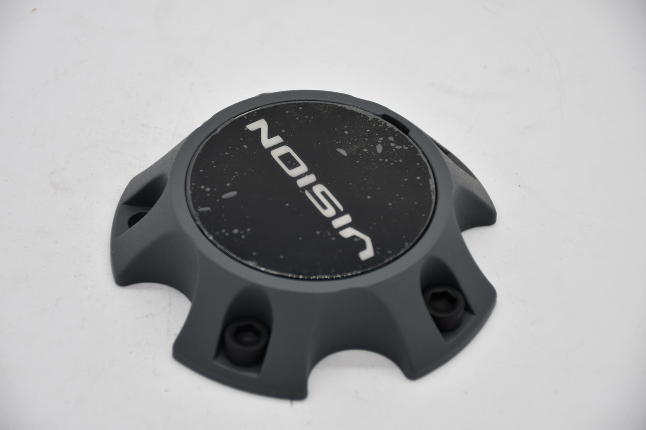 Vision 403 Tactical C354TG-65V Gray Black Center Wheel Center Cap Fits 5x4.5 5x5