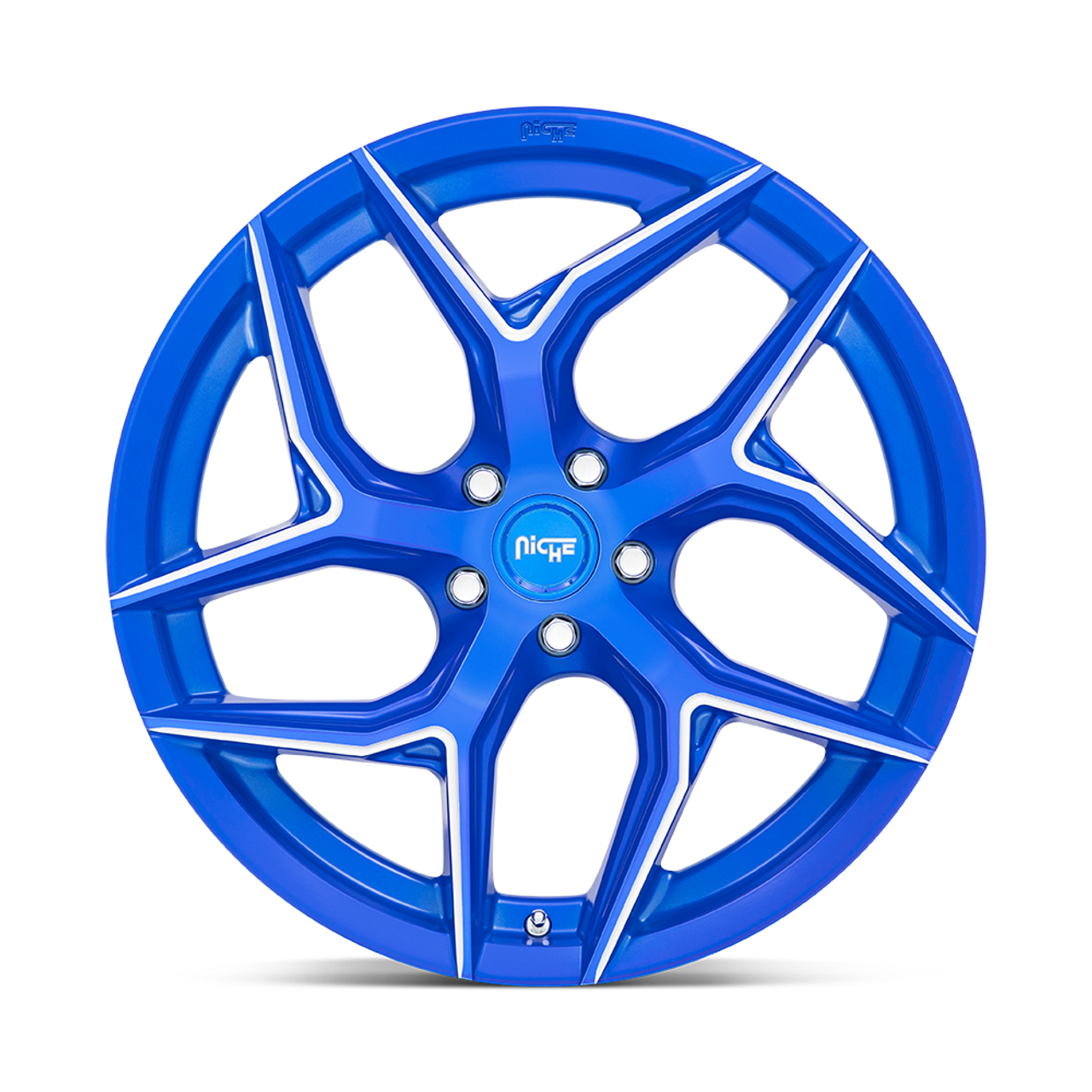 Niche 1PC M268 Torsion 20x9 5x4.5 Anodized Blue Milled Wheel 20" 35mm Rim