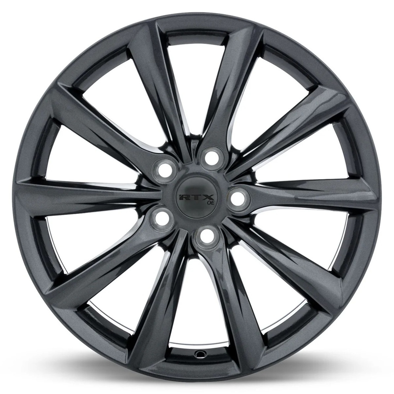 18" RTX Alto Gunmetal Wheel 18x8.5 5x4.5 35mm Rim