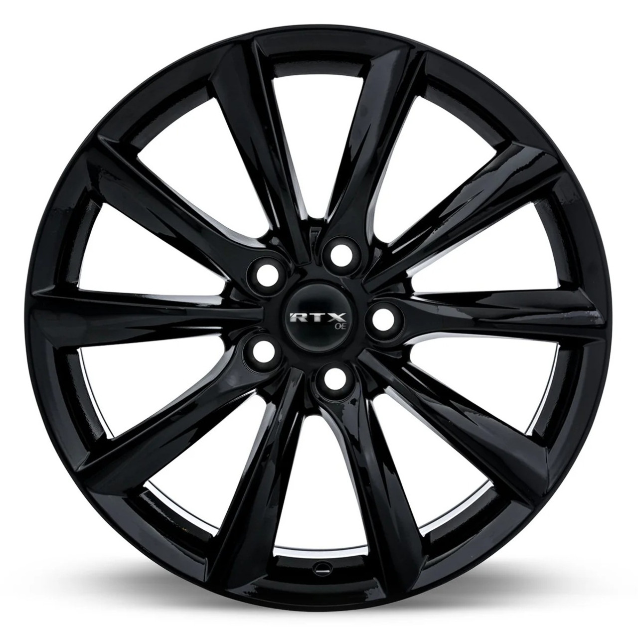 18" RTX Alto Gloss Black Wheel 18x8.5 5x4.5 35mm Rim