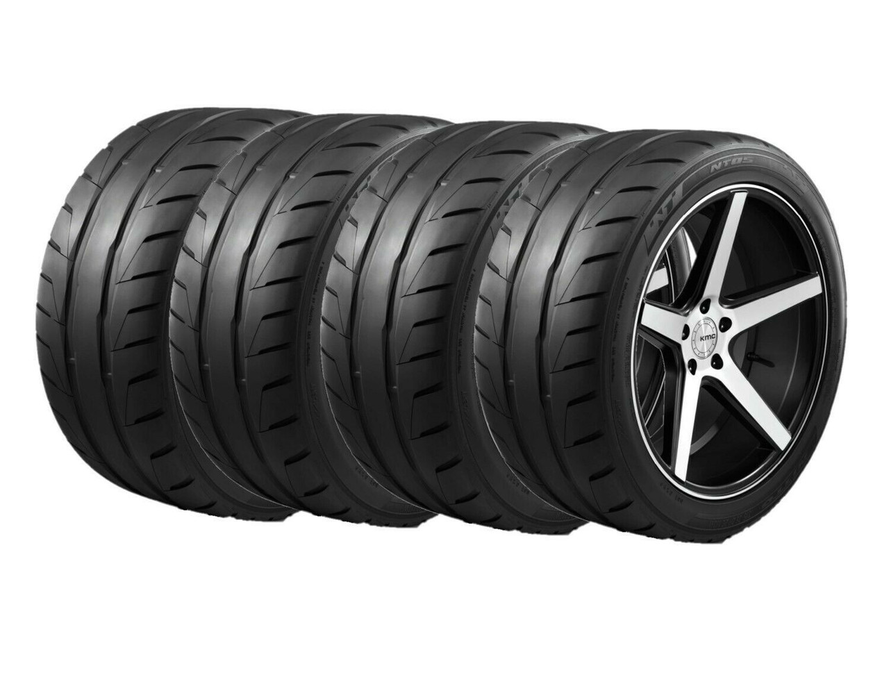 Nitto NT05 maximum-performance summer tire featuring an aggressive tread design for sports cars, muscle cars and high-performance street applications, available at A2i Wheel & Tire