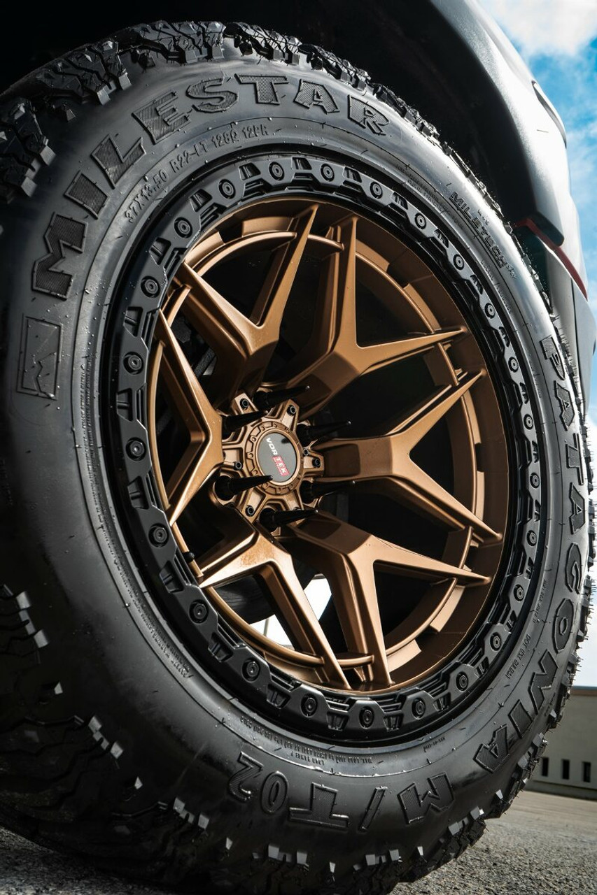 Set 4 20" Vortek VRT-603 Matte Bronze 20x12 Wheels 6x135 6x5.5 -44mm Rims