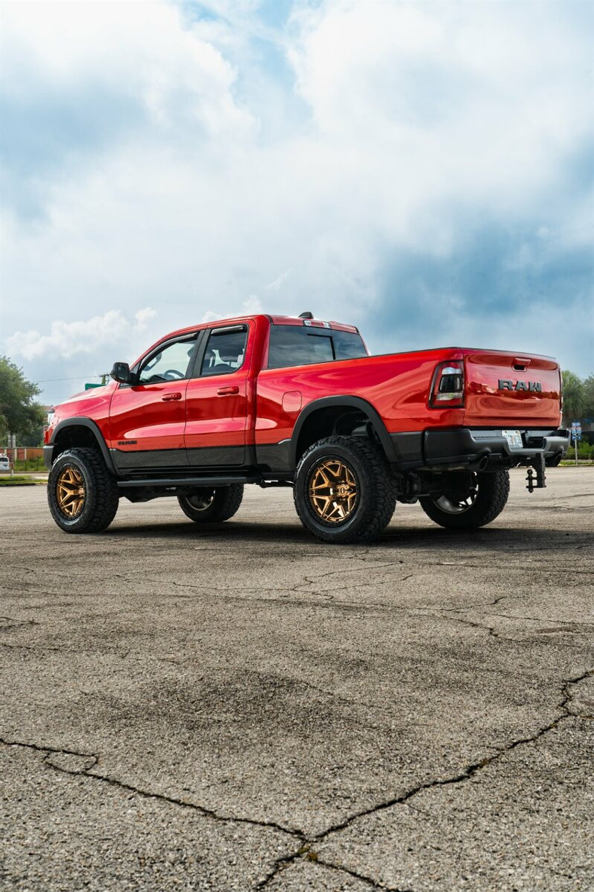 22" Vortek VRT-603 Matte Bronze 22x12 Wheel 6x135 6x5.5 -44mm Rim Lifted