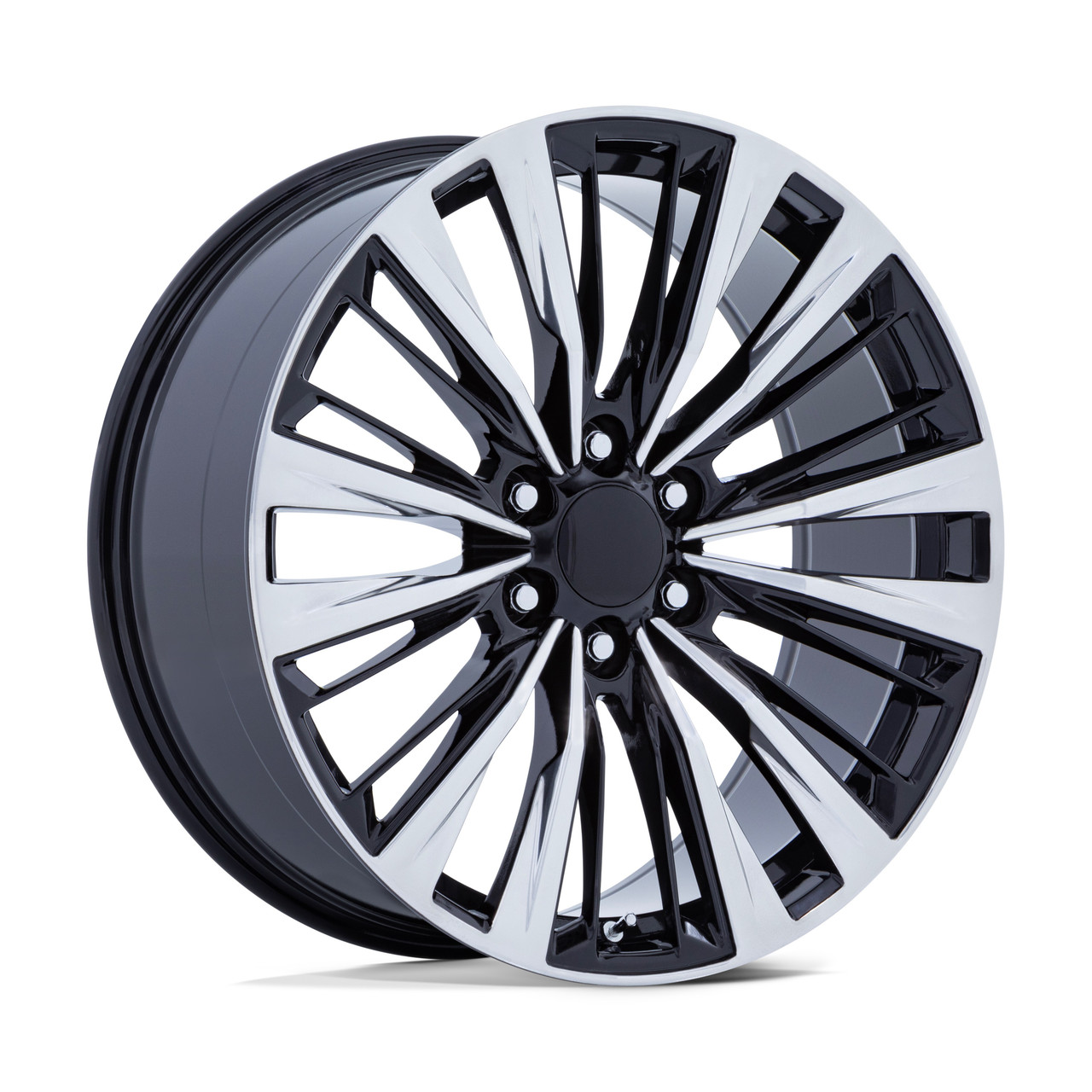 Set 4 24" Performance Replicas PR226 Gloss Black Polished 24x10 6x5.5 31mm Rims