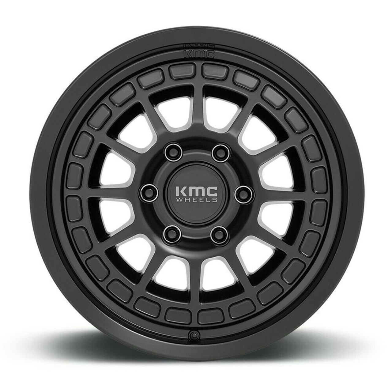 KMC KM719 Canyon 16x8 6x120 Satin Black Wheel 16" 0mm Rim