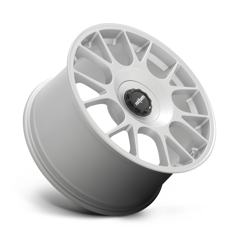 18" Rotiform R188 TUF-R 18x8.5 5x112 5x4.5 45mm Silver Wheel Sedan Coupe SUV Rim