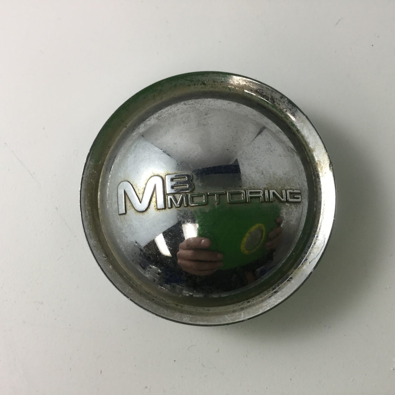 MB Motoring Chrome Wheel Snap In Center Cap 115350F-1 2.5
