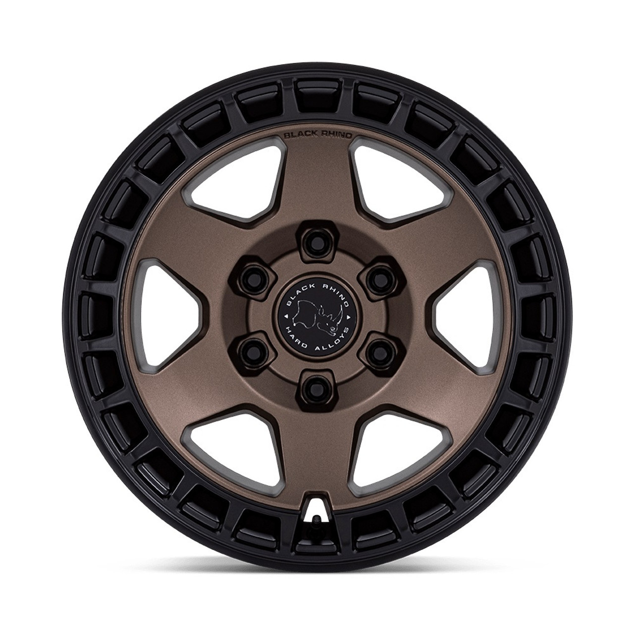 17" Black Rhino Hard Alloys BR022 Bahari Burnt Bronze Black Lip 17x8.5 5x5 -10mm