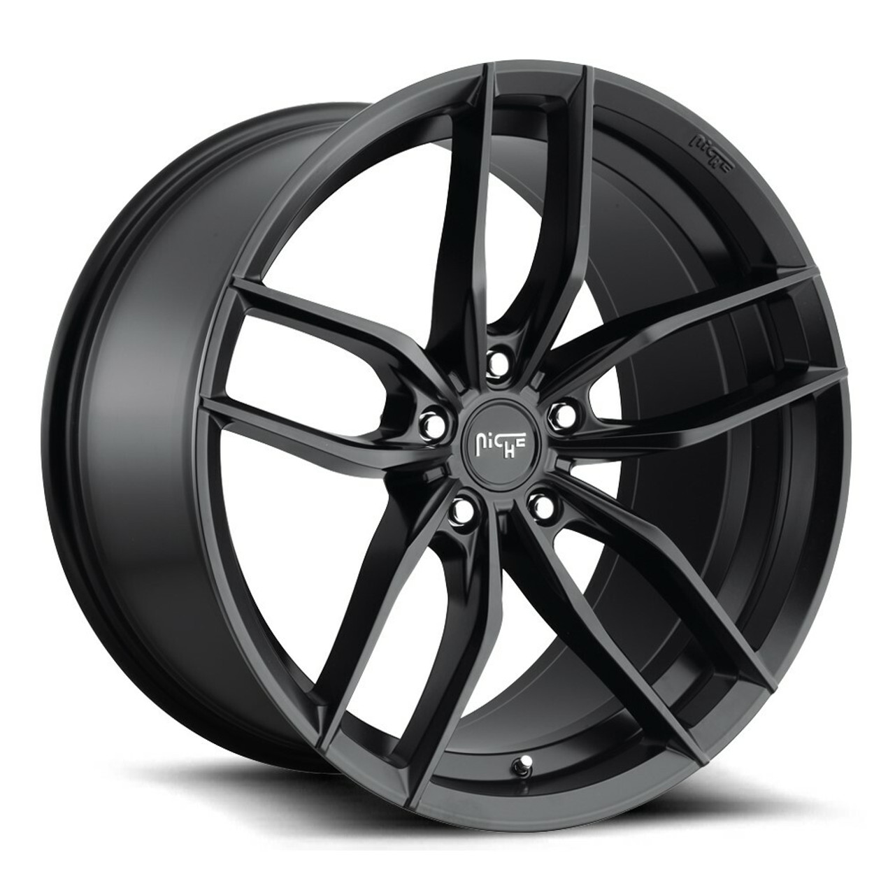 Niche 1PC M203 Vosso 20x10 5x120 Matte Black Wheel 20" 40mm Rim