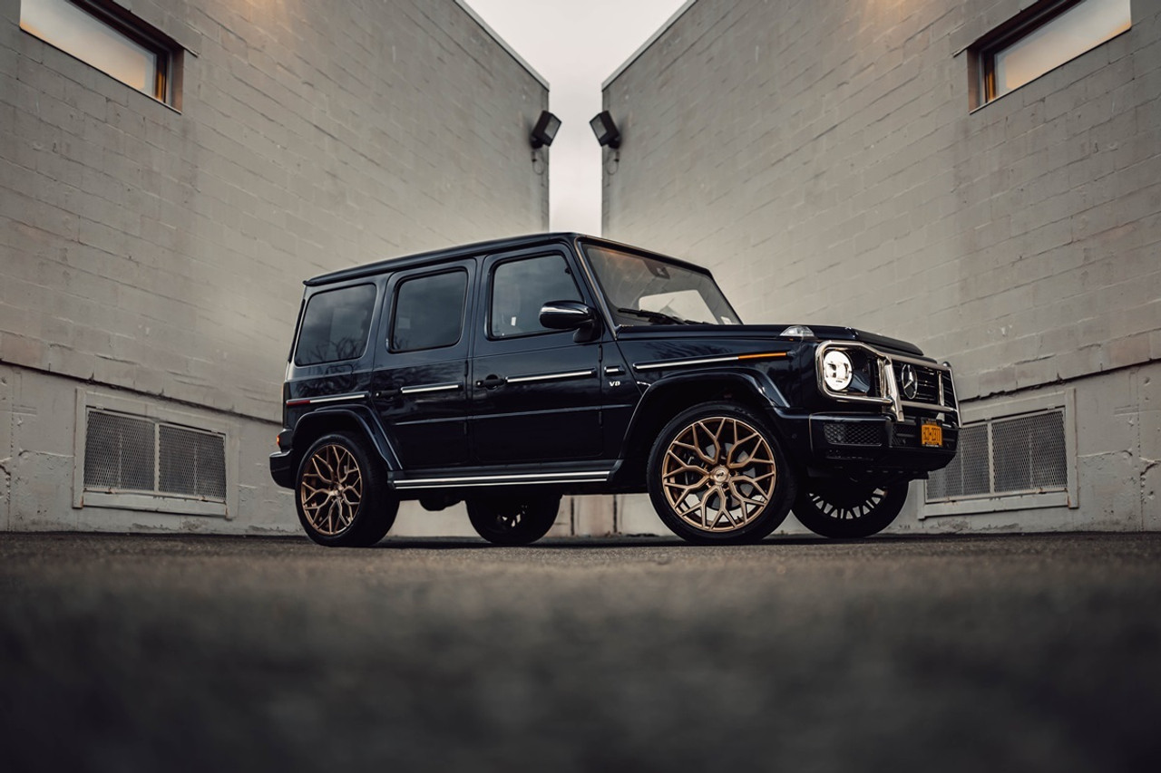Niche 1PC M263 Mazzanti 22x10 5x120 Bronze Brushed Wheel 22" 30mm Rim