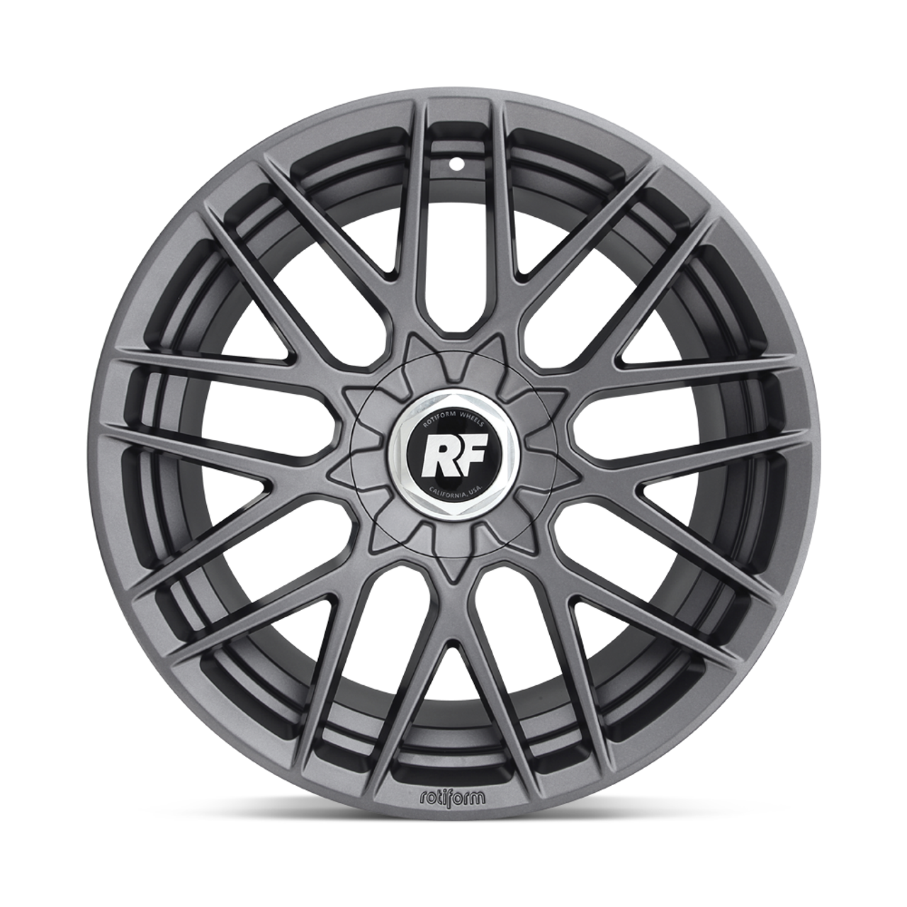 18" Rotiform R141 RSE 18x8.5 MATTE ANTHRACITE 5X112/120 Wheel 35mm Rim