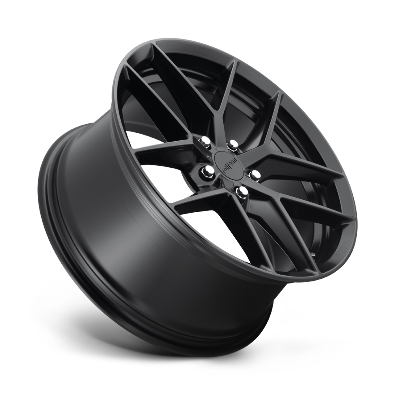 18" Rotiform 1PC R134 FLG 18x8.5 5x4.5 Matte Black Wheel 45mm Rim