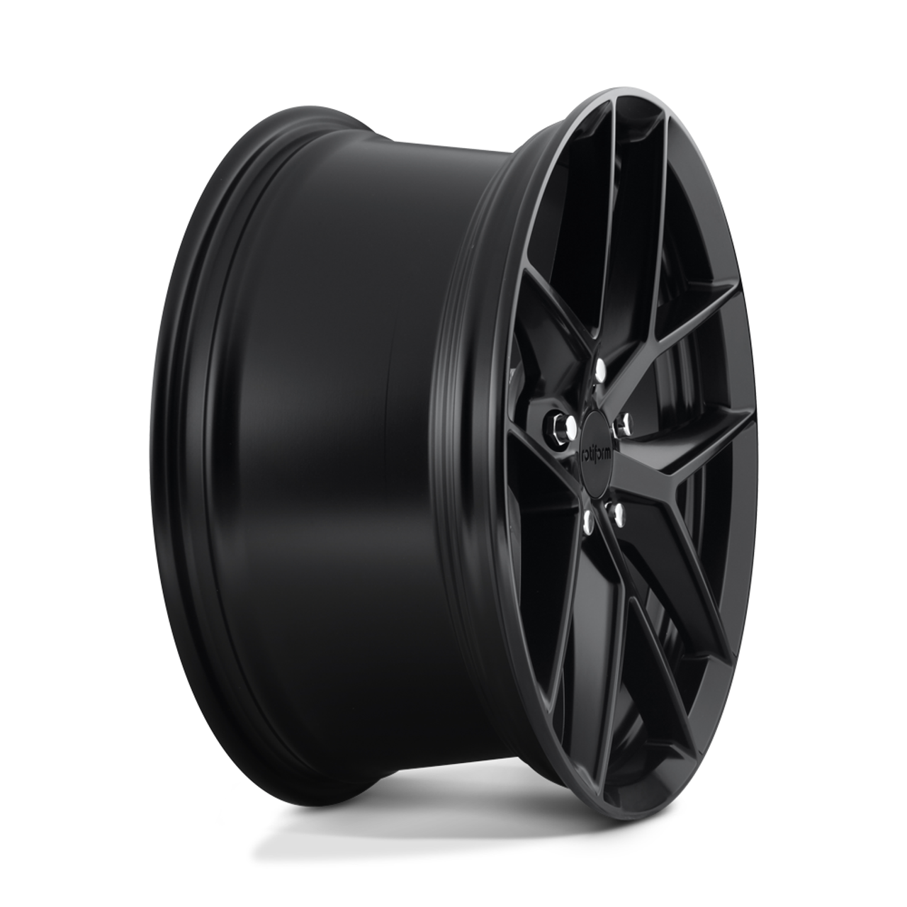 18" Rotiform 1PC R134 FLG 18x8.5 5x4.5 Matte Black Wheel 45mm Rim