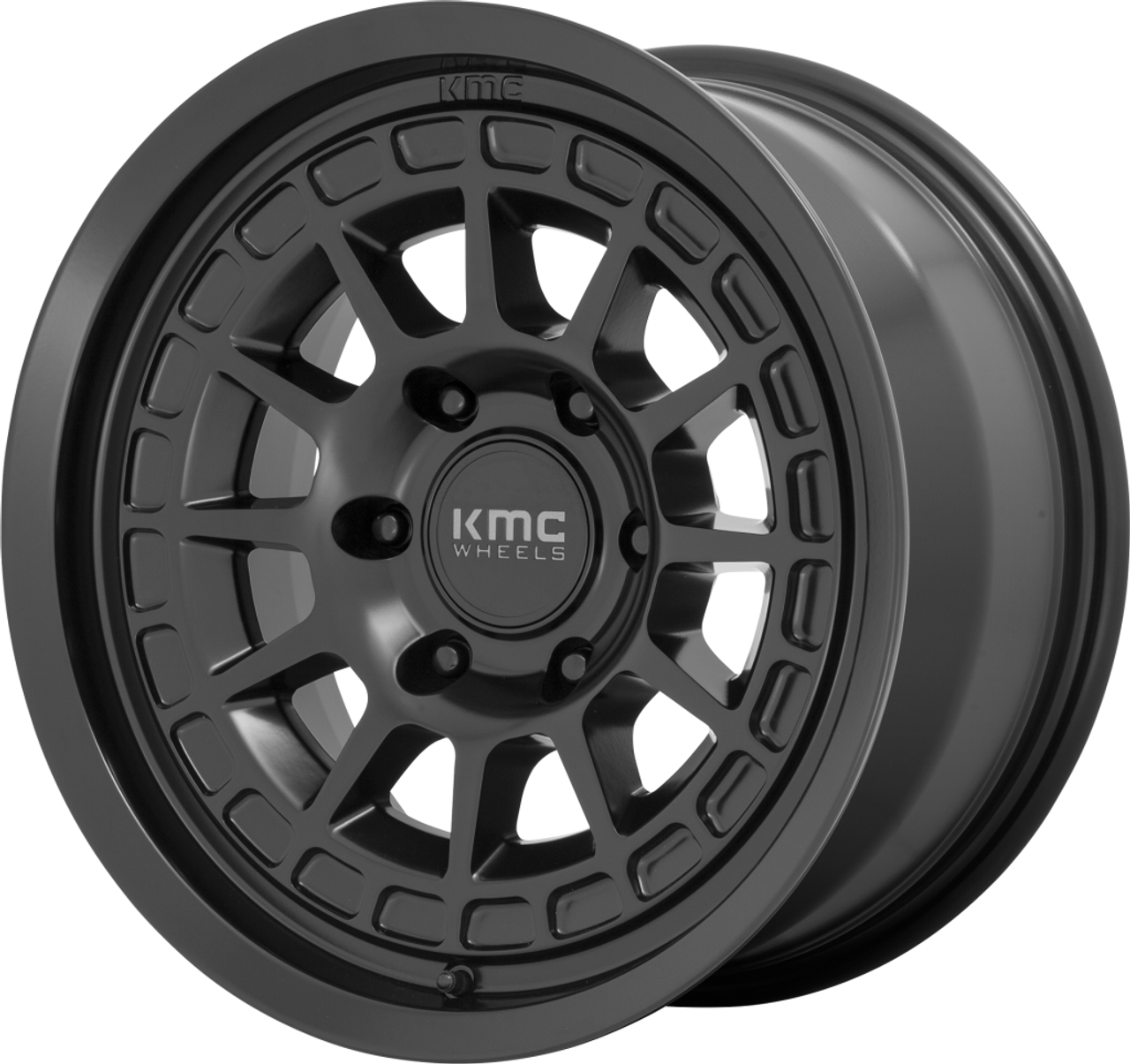 KMC KM719 Canyon 17x8.5 6x135 Satin Black Wheel 17" 0mm Rim