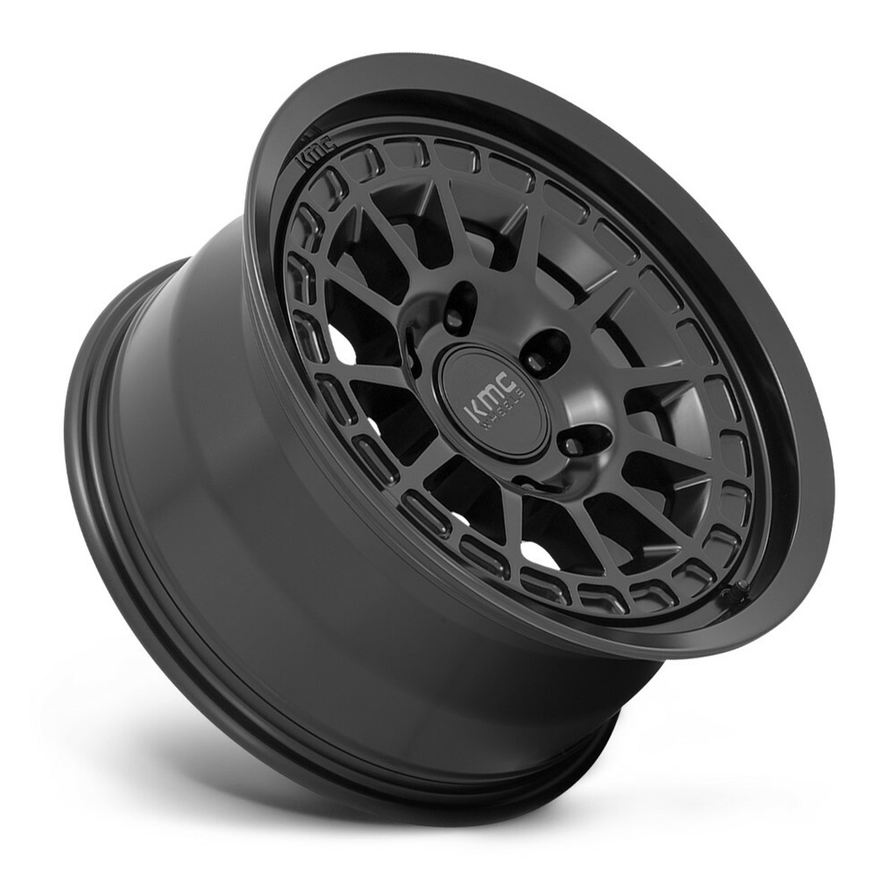 KMC KM719 Canyon 17x8.5 6x135 Satin Black Wheel 17" 0mm Rim