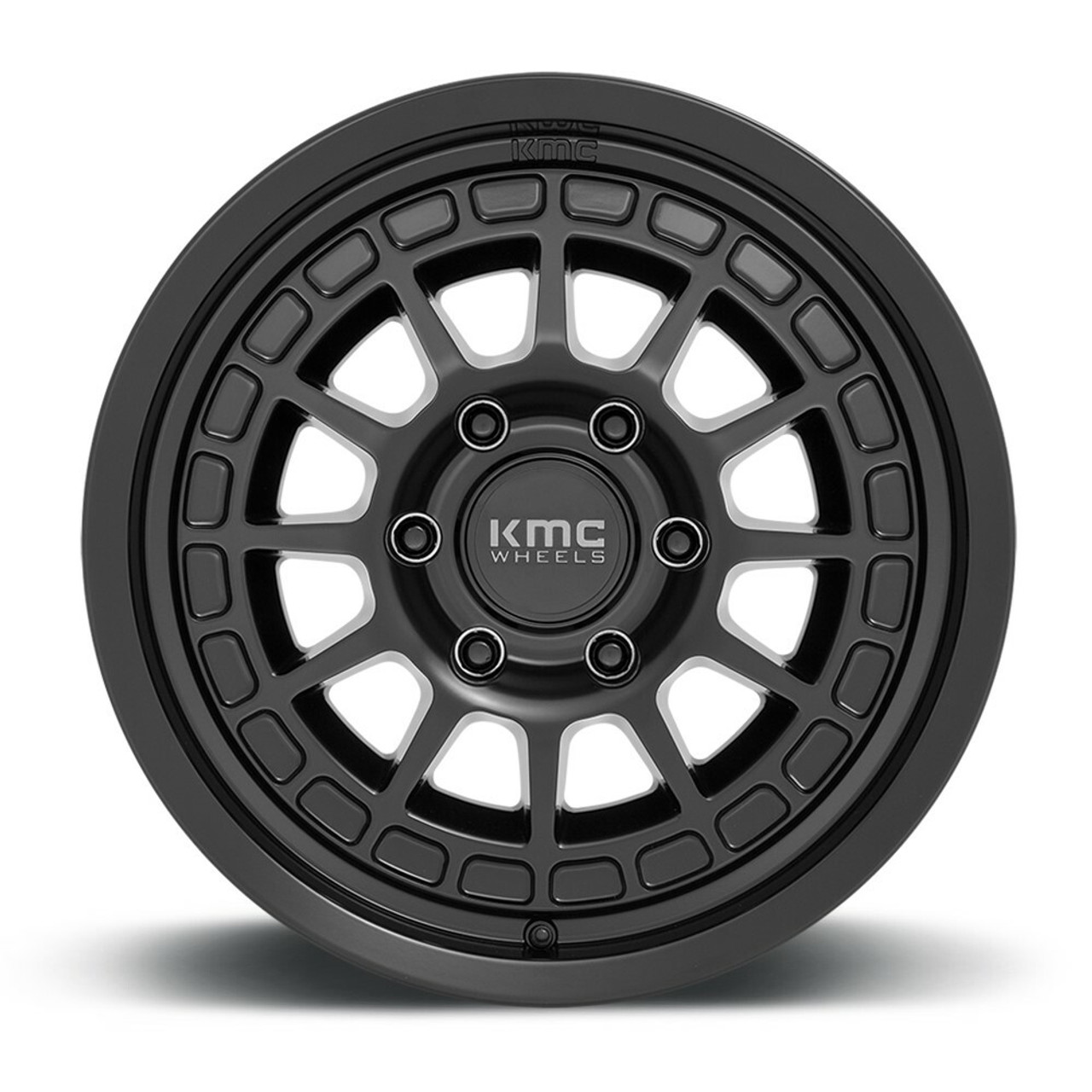 KMC KM719 Canyon 17x8.5 6x135 Satin Black Wheel 17" 0mm Rim