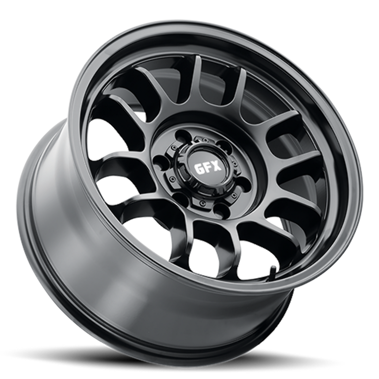 18" Voxx G-FX TR28 Matte Black 18x9 Wheel 6x5.5  0mm Rim For Chevy GMC Ram
