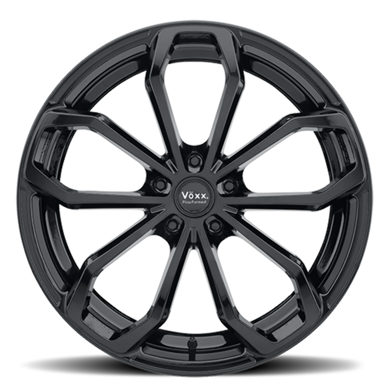 Set 4 20" Voxx Malta Gloss Black 20x9.5 Wheels 5x120  35mm Rims