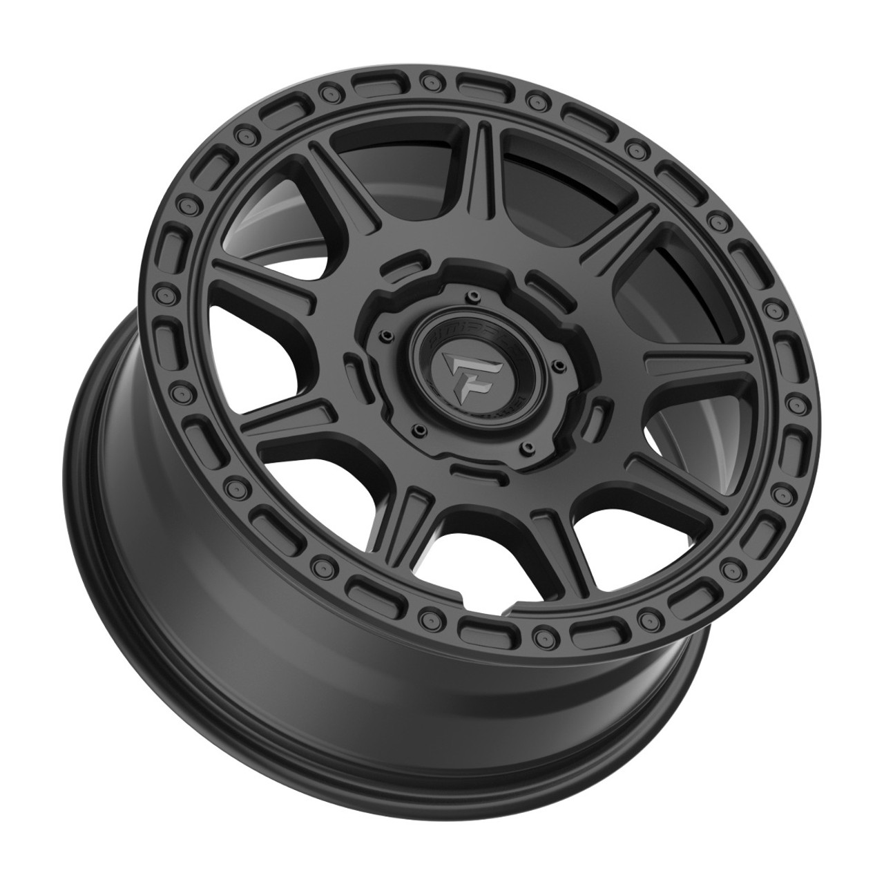 18" Fittipaldi Offroad FT110SB Satin Black 18x8 Wheel 5x108 5x4.5 35mm Rim