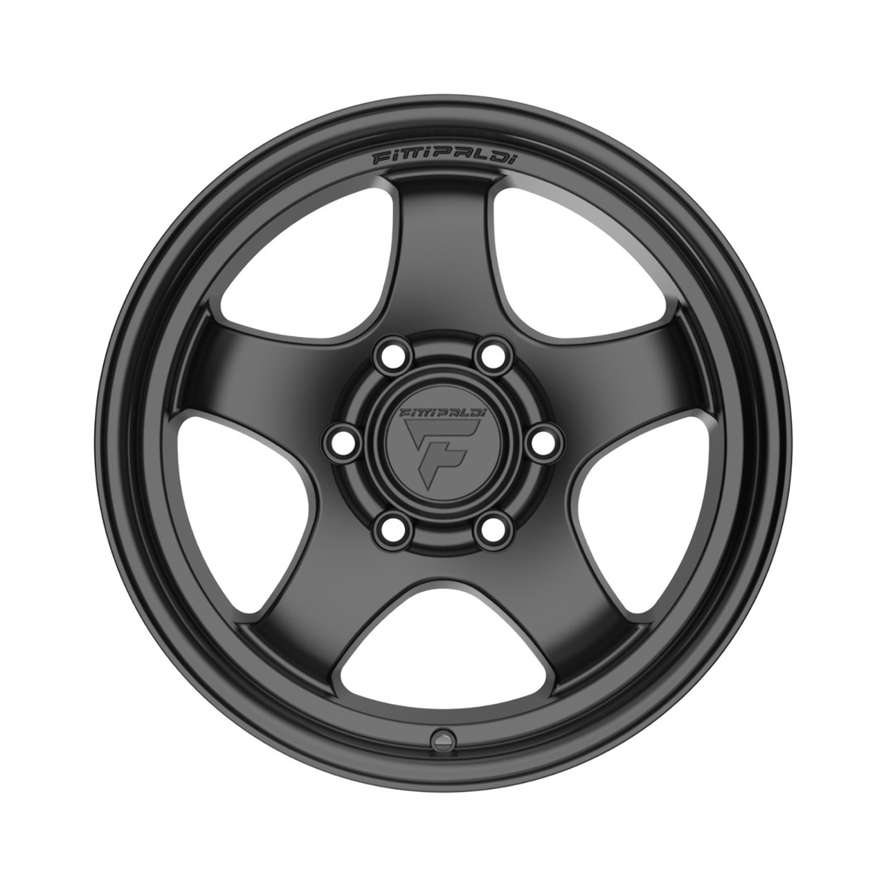 Set 4 17" Fittipaldi Offroad FT111SB Satin Black 17x8.5 Wheels 6x5.5 25mm Rims