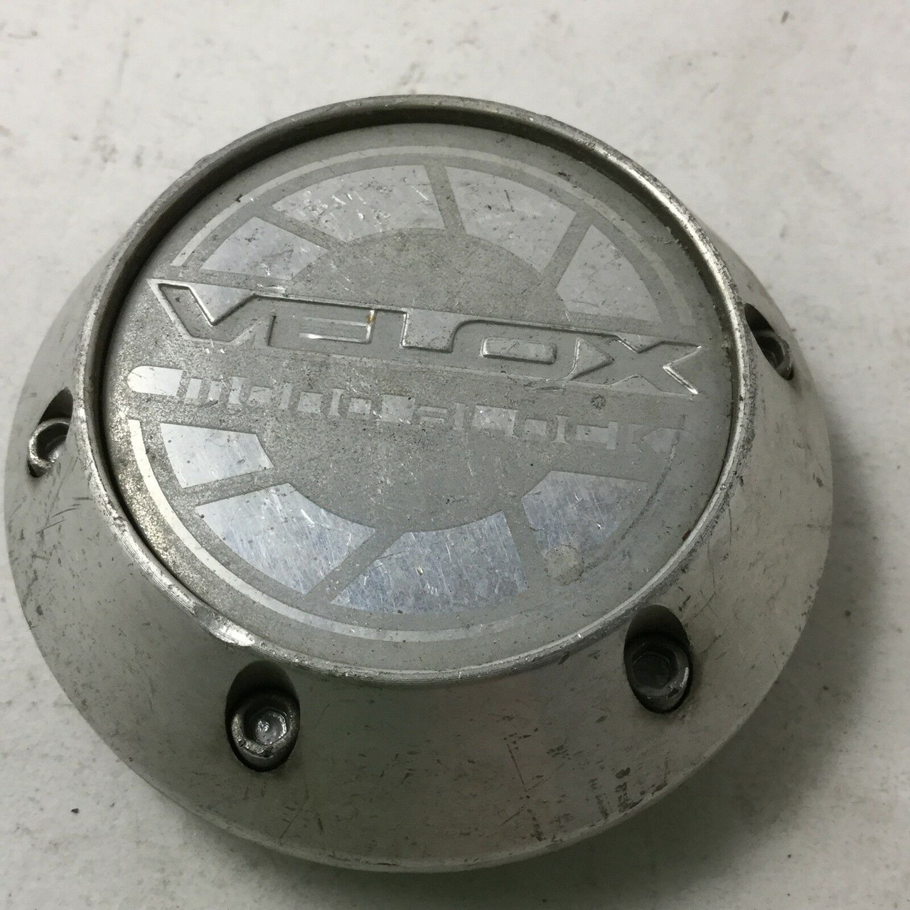 Velox Snap In Wheel Center Hub Cap Silver VLX2 65mm Diameter VLX2