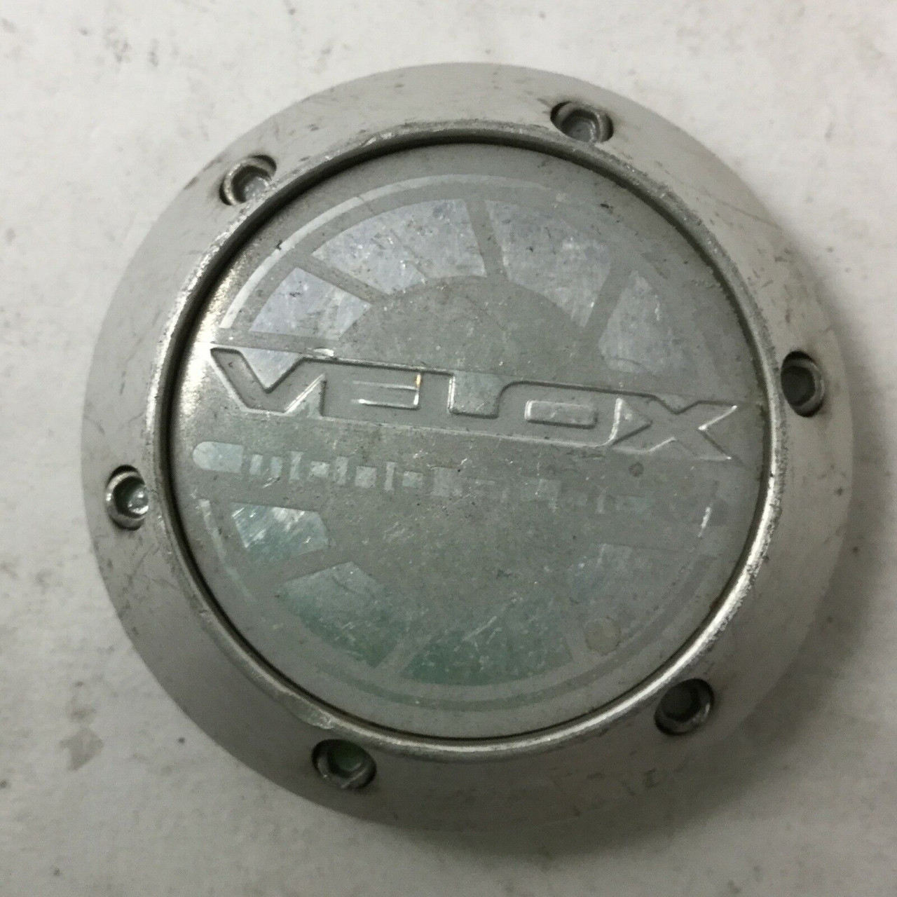 Velox Snap In Wheel Center Hub Cap Silver VLX2 65mm Diameter VLX2